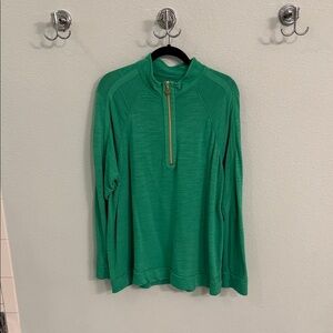 Lilly Pulitzer Luxletic Green Zip-Up